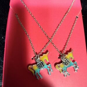 Unicorn BFF Necklace Set